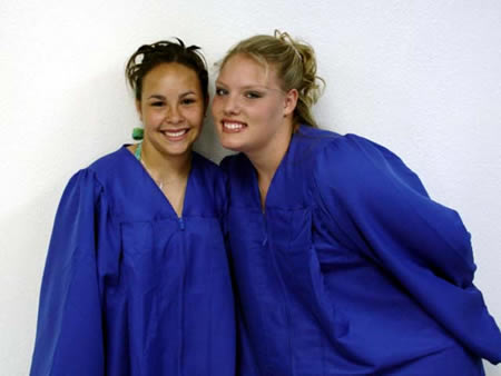Me and Bailey Graduation 2006